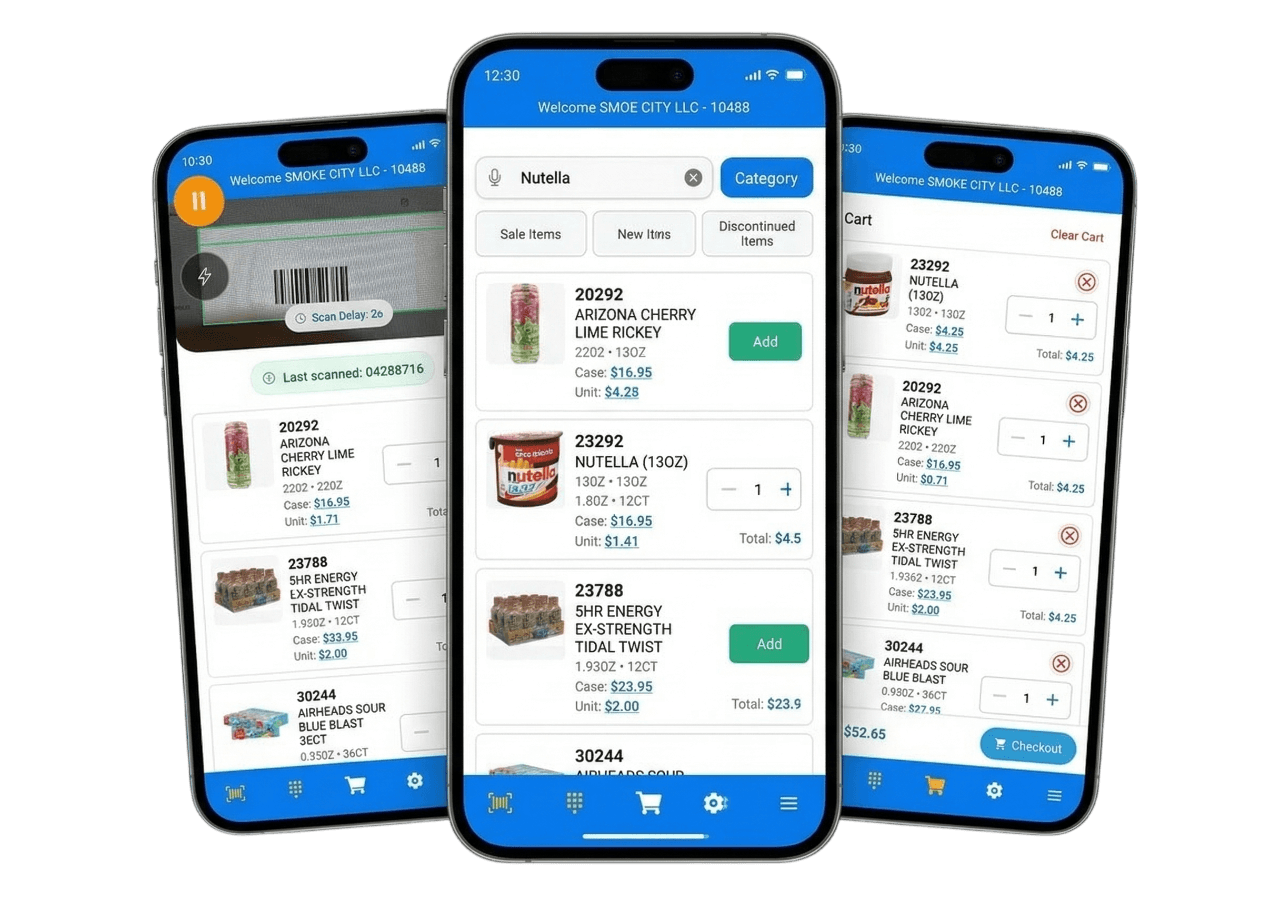 One Mobile App for Daily Order Workflow